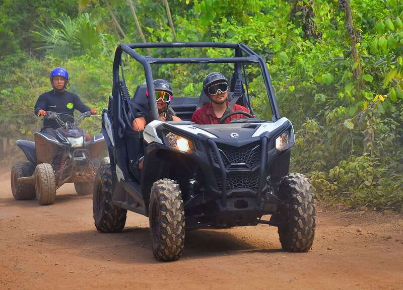 Cancún: Extreme Buggy Adventure with Ziplines & Cenote - Tequila tasting, local snacks, and the Maya dance show