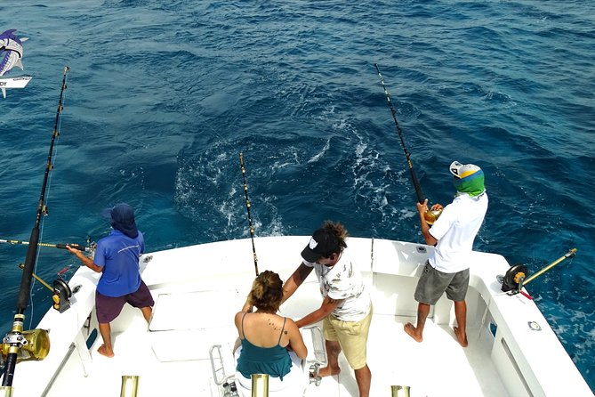Cancun fishing charter if you don't fish you don't pay 46ft yacht 12pax 25P14 - Views and water time without turning into a pure boat tour
