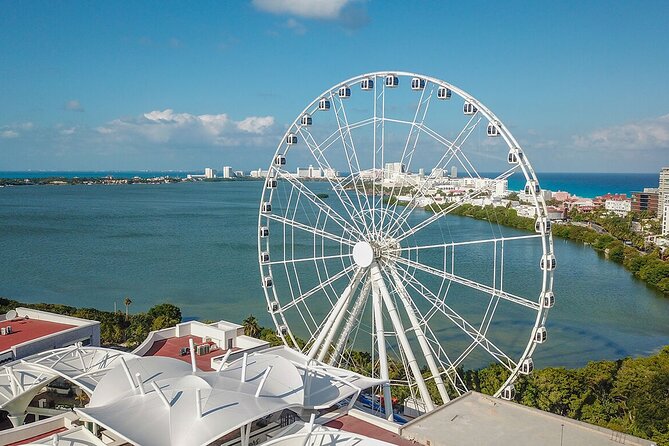 Cancun Guided Sightseeing SkyWheel, Letters and Shopping - Hotel Pickup and the Air-Conditioned Van Ride