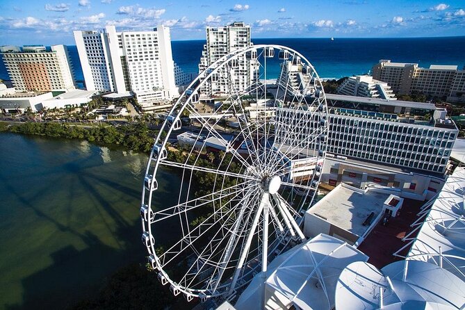 Cancun Guided Sightseeing SkyWheel, Letters and Shopping - International Jewelry Center & Outlet: included perks, plus tequila tasting