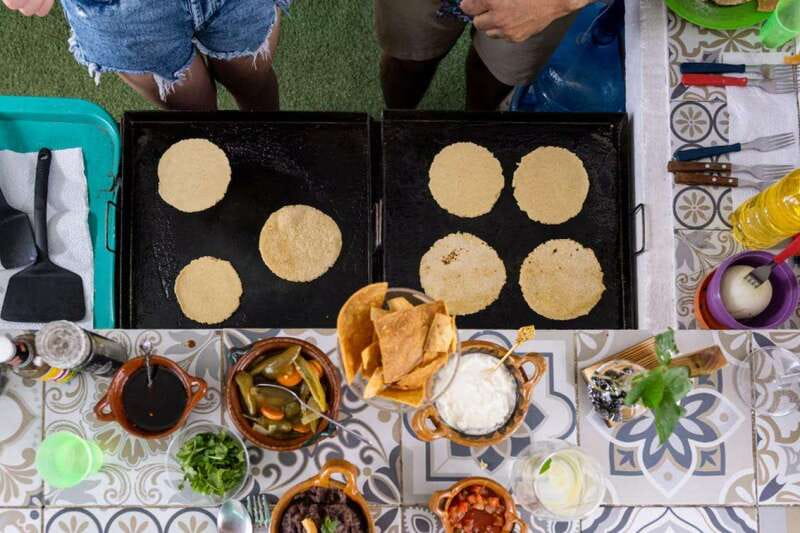 Cancun: Handmade Traditional Mexican Tortilla Making Class - Where it happens: private open-air, pool access, small-group pace