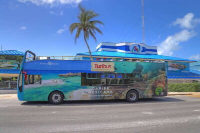 Cancún: Hop-on Hop-off Bus Tour with Submarine Trip - Hotel Zone loop: beaches, malls, and the photos you’ll want