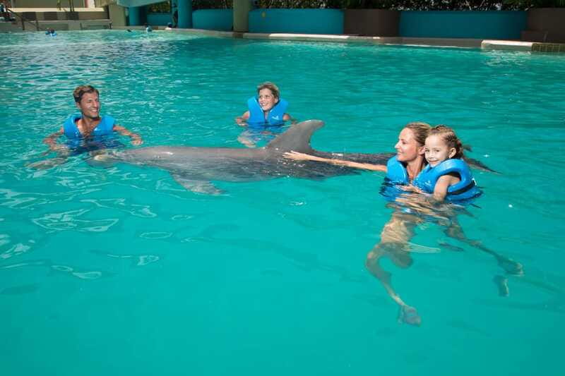 Cancun: Interactive Aquarium Ticket and Swim with Dolphins - Photos, locked-down devices, and the cost of memories
