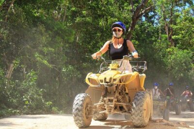 Cancun Jungle Escape: ATV's + Zip Lines + Cenote + Lunch - What the jungle circuit feels like: ATVs on real trails