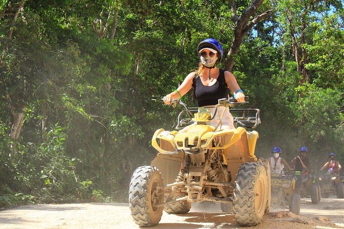 Cancun Jungle Escape: ATV's + Zip Lines + Cenote + Lunch - What the jungle circuit feels like: ATVs on real trails