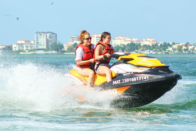 Cancun Mangrove Jet Ski Tour: 2 riders per jet ski - Speed + wind + your outfit: small preparation makes a big difference