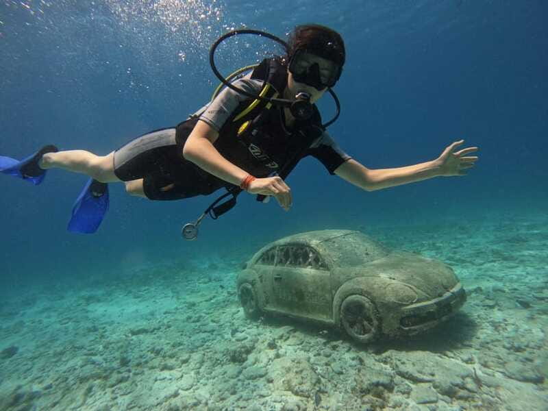 Cancun: Musa Underwater Museum & Reef Discover Scuba Diving - Reef session: rays, turtles, and eels you can actually track