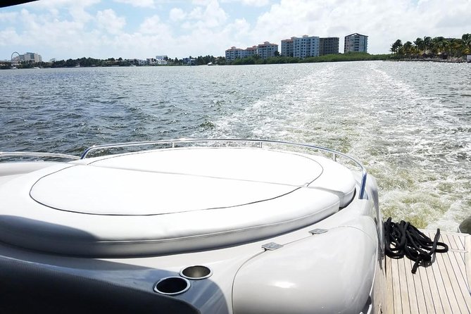 Cancun Private 60FT Yachts Rental for up to 20 People - Food, cake, and photos: fun add-ons with one real caution
