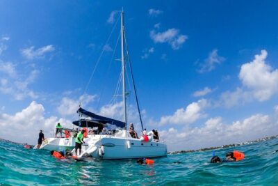 Cancun Sailing Catamaran Islas Mujeres With Luxury Beach Club - Price and real value: $76 plus the dock fee reality check