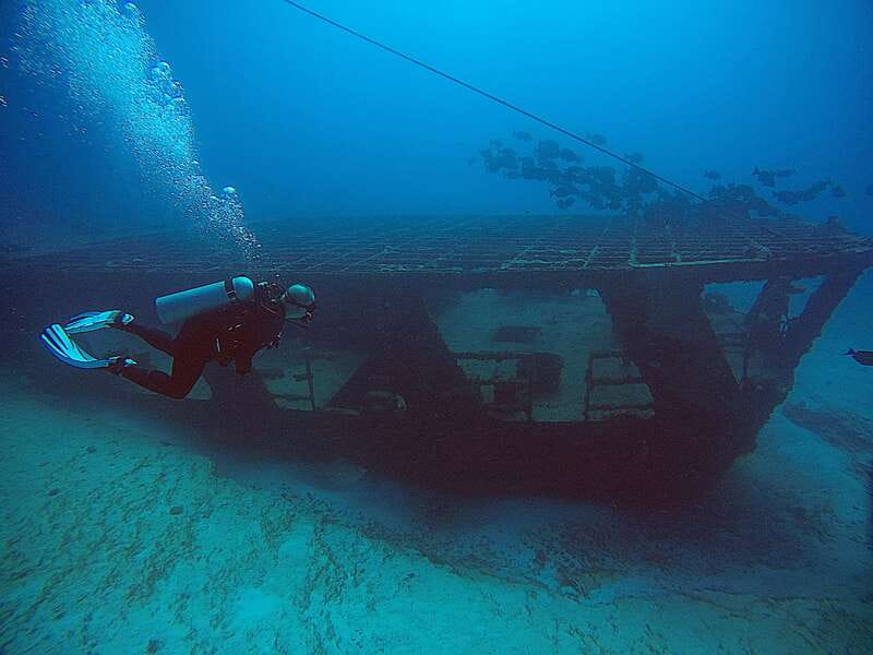 Cancun: Scuba Diving for Certified Divers, 3 options to dive - Option 3: Wreck Session on C-58 or C-55 + Reef (The Deep-Water Pull)