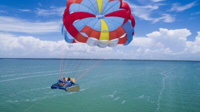 Cancún: Skyrider Parasailing Experience - From Aquaworld to Lift-Off: The 30-Minute Flow