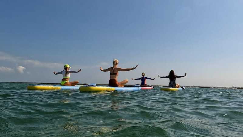 Cancún: Sup Yoga and Meditation over the Caribbean Sea - After the Class: Water, a Healthy Snack, and Quiet Time on the Private Beach