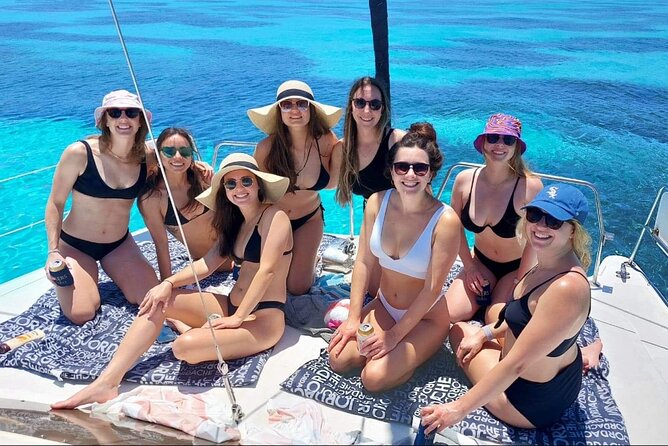 Cancun to Isla Mujeres Private Catamaran Cruising Snorkeling Fun! - Isla Mujeres sail time with open bar and music (about 1 hour)