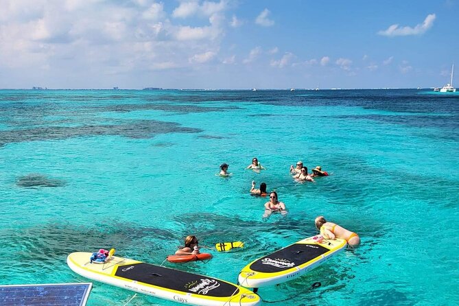 Cancun to Isla Mujeres Private Catamaran Cruising Snorkeling Fun! - Stop 3 and Stop 4 on Isla Mujeres: Playa Norte beach club and your free hour