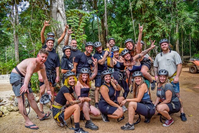 Cancun Wild Day: Zip Lines + ATVs + Cenote + Lunch - Suspension bridges and zip lines: heights, rules, and why your phone choice matters