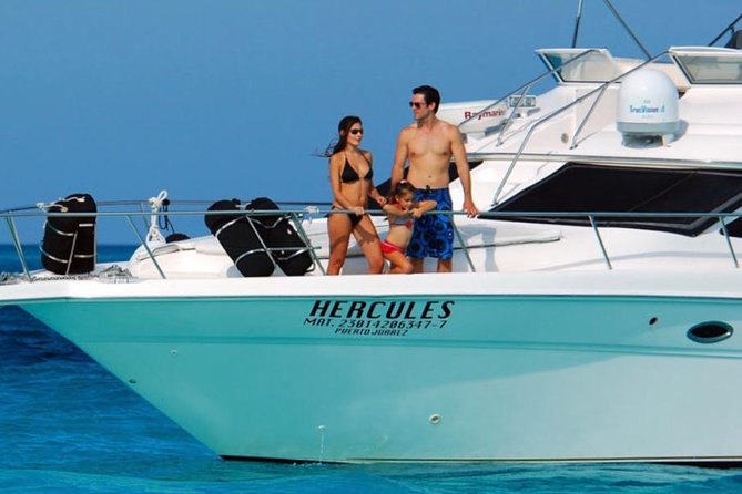 Cancún Yacht Rental SeaRay 46ft 25P13 - The Isla Mujeres + snorkeling upgrade: what you gain