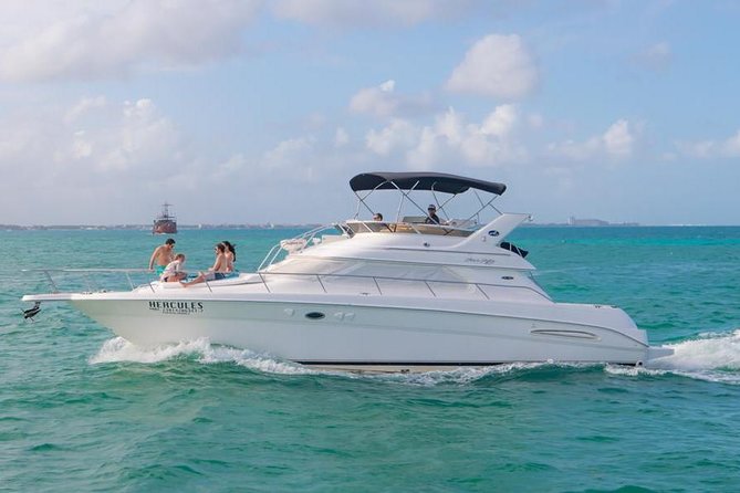 Cancún Yacht Rental SeaRay 46ft 25P13 - Choosing 2, 4, or 6 hours: how the experience changes