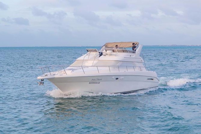 Cancun Yacht Tour - SEARAY YACHT 46 FT GREAT FOR SUNSET 15 PEOPLE MAX 25P9 - Los Blanquizales: Natural Pools for Photos and a Quick Swim