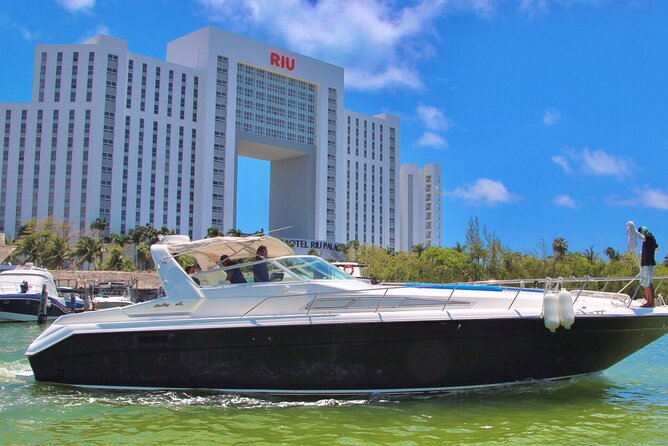 Cancun yachts rental BEATIFUL YACHT 46FT, 15 PAX MAX 25P6 - Your Cancun Yacht Rental Plan: What 2, 4, and 6 Hours Actually Means