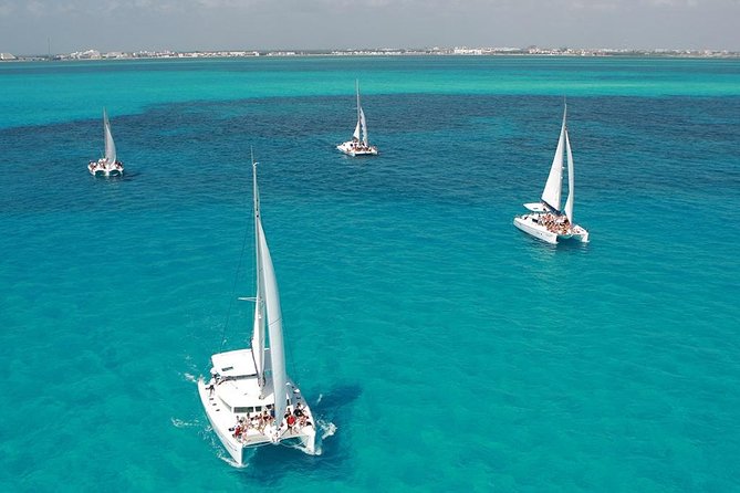 Catamaran adventure to Isla Mujeres with Snorkel,Buffet,Open Bar and Beach Club - Snorkeling (and when you might not get your full plan)