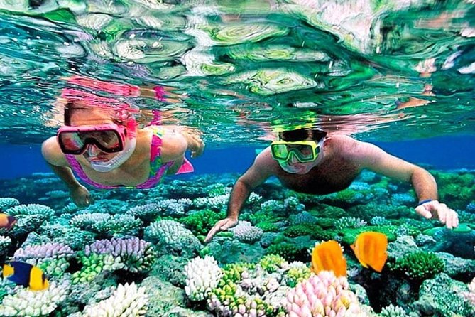 Catamaran adventure to Isla Mujeres with Snorkel,Buffet,Open Bar and Beach Club - Spinnaker flying: the photo moment you’ll either love or skip