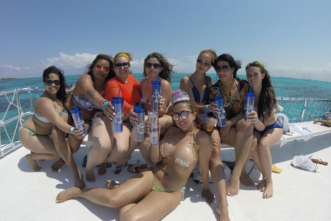 Catamaran Party Boat Cancun - Entering The Boat Scene at Punta Nizuc