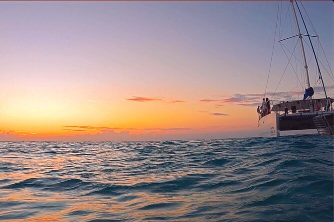 Catamaran Sunset Cruise to Isla Mujeres from Cancun - Isla Mujeres in about 2 hours: guided sights, then freedom