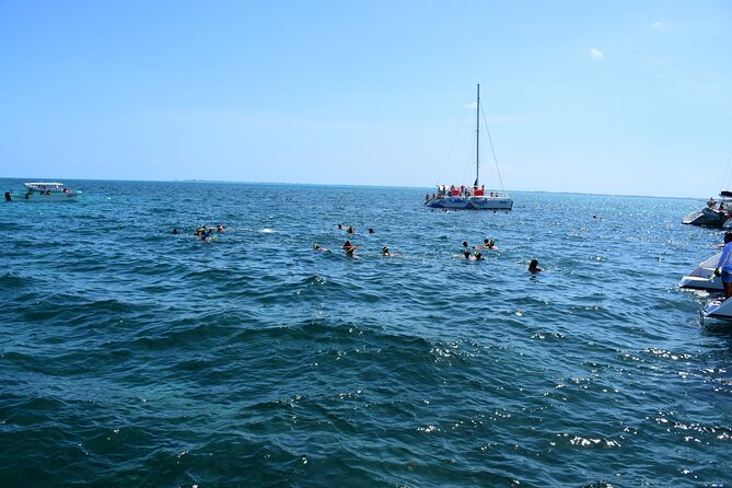 Catamaran Unlimited Adventure to Isla Mujeres" From Cancun - Sailing the Island Perimeter: Puerto Refugio and Punta Sur Viewpoints