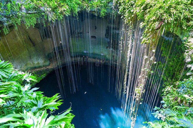 Chichen Itza + Cenote Suytun & Cenote Ik Kil + Valladolid - The Two Cenotes: Ik Kil Swim Time vs. Suytun Photo-Light Magic