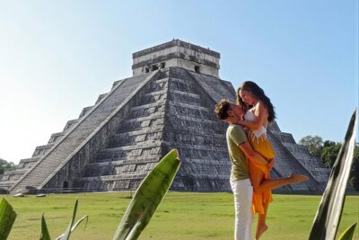 Chichén Itzá Tour: Guided Trip, Mexican Cuisine & Cenote Swim - Stop 1: Cancun pick-up and the road to Chichén Itzá