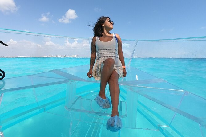 Clear Boat Tour at Cancun Nichupte Lagoon - Guides, English narration, and the “photo help” factor