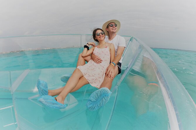 Clear Boat Tour in Cancun 1.5 hours great for pictures - Timing, motion, and why families tend to like this