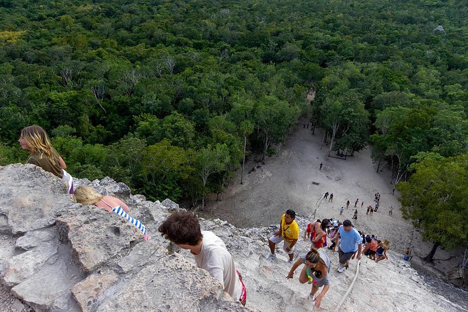 Coba, Tulum, Cenote and Mayan Village All Inclusive Tour - Tulum’s cliff ruins: stunning sea views, but mind the pacing