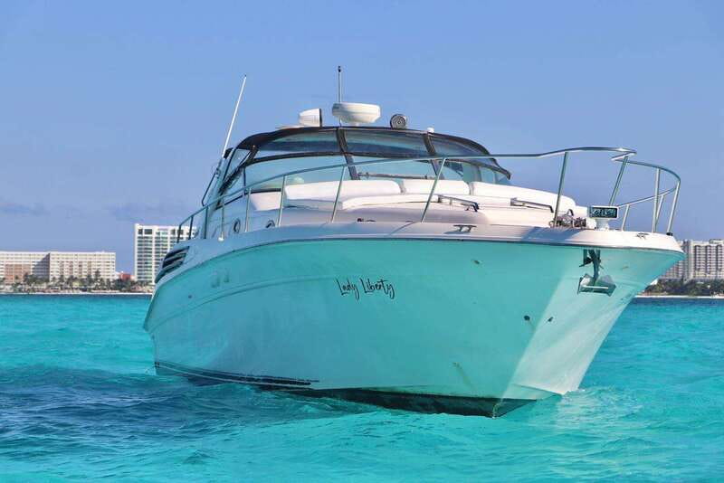 Cruising paradise in a luxury yacht in Cancun - Routes and Time Choices: picking 2 hours vs 4+ vs 6