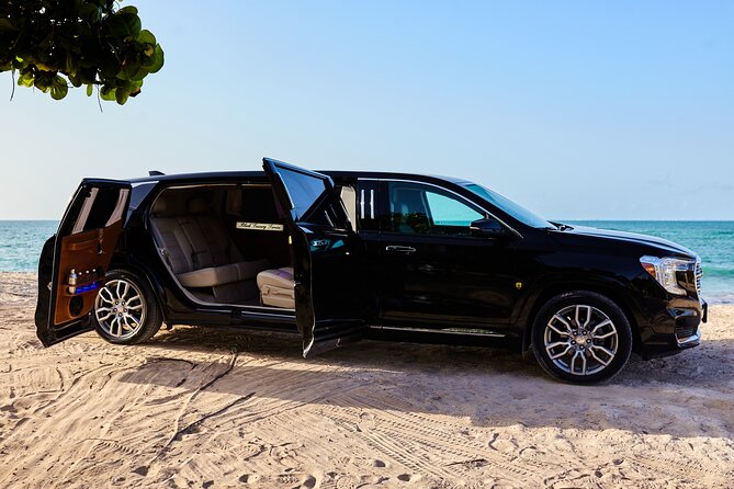 Deluxe GMC Limousine from CUN Airport to Playa Mujeres - Price and value: $160 per group can work out nicely