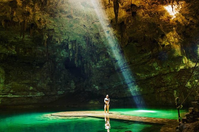 Discover ancient Mayan life at Chichen Itza Ruins and 2 cenotes - Valladolid after lunch: convents, cathedral, and a dance show