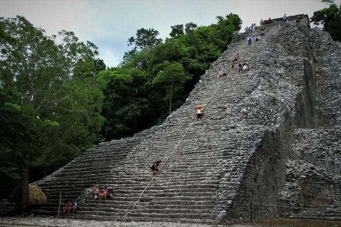 Discover Tulum, Coba, a Cenote and Playa del Carmen from Cancun - Coba ruins and lunch: bigger space, tighter time