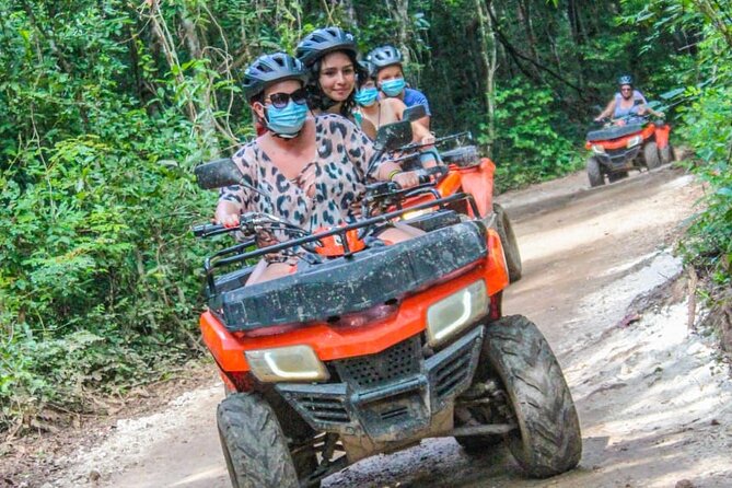 Drive an Atv shared, swim in a Cenote and ziplines in the Cancun - What’s Included vs. What You’ll Pay Extra