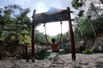 Eco Park Casa Tortuga Cenotes and Tulum Ruins! Riviera Maya Round Transportation - Stop 1: Tulum Ruins in the morning (2 hours, but you buy admission)