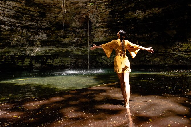 Ek Balam Ruins, Cenote & Magic Town of Uayma – All Inclusive Tour - Cenote Chichikán: Swim Time, Clear Water, and Optional Life Jackets