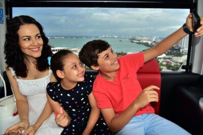 El Sol De Cancun : Panoramic Tour in Regular Cabin - Your cabin setup: air conditioning, music, and enclosed doors