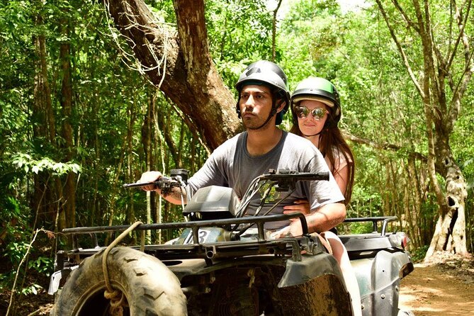 Experience ATV (shared) Ziplines & Cenote with Lunch from Cancún - Hotel Pickup in Cancún and the Two Schedule Windows