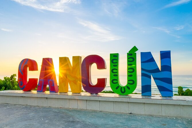 Explore Cancun City Tour! Round Bus transportation - Stop 2: El Meco ruins for a quick look at Mayan coastal life