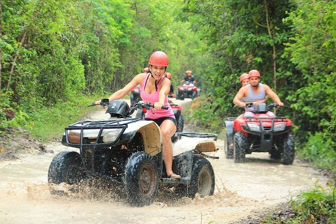 Extreme Experience From Cancun (Atv Shared, Zipline and Cenote) - Zipline Through the Jungle: Flying Views, Height Expectations, and Timing