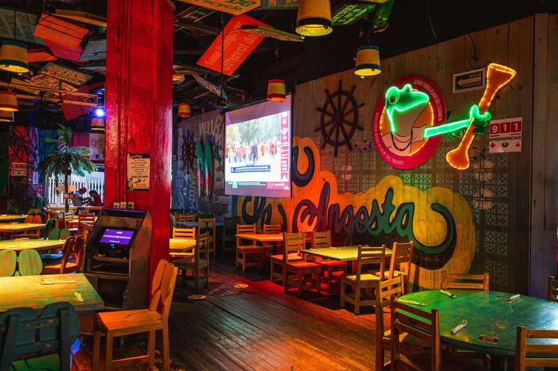 Frog's Pass Mexican Food & Fiesta - Inside the party: what the meal + entertainment feels like