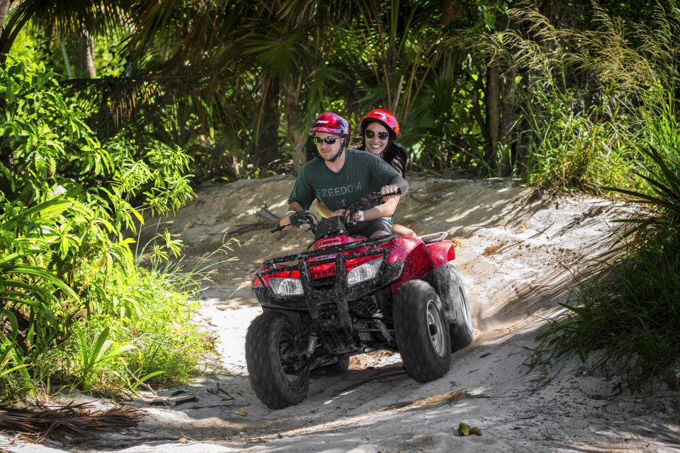 From Cancún: ATV Jungle Trail Adventure and Beach Club - Switching gears at Maroma Beach Club: the cool-down portion