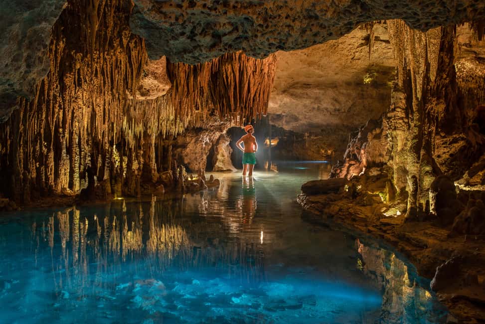 From Cancun: Xplor Park Admission, Full Day - Underground river tour + rafting: your first big wow