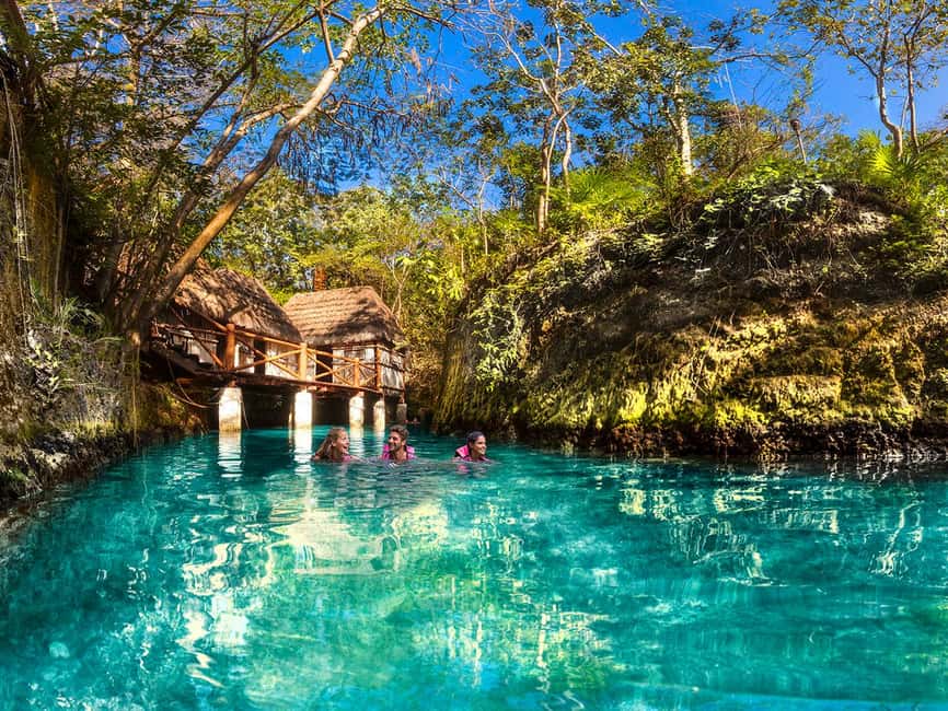 From Playa del Carmen: Xcaret Plus Park, the complete experience - What your day feels like: a simple way to pace 13.5 hours
