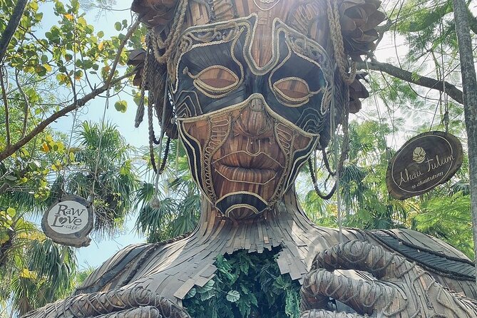 Full Day Guided Tour of Tulum and Coba, 4 places in 1 Day - Coba Archaeological Zone: Short Guide Talk, Then Photo Time at the Pyramids