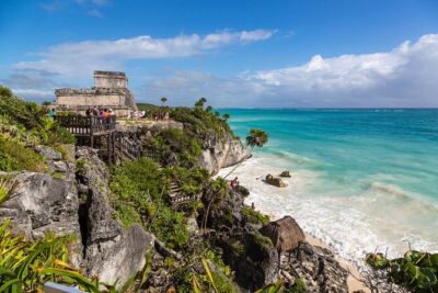 Full-Day Tour of Tulum Ruins and Cenotes with Lunch - Getting picked up from La Isla and riding comfortably
